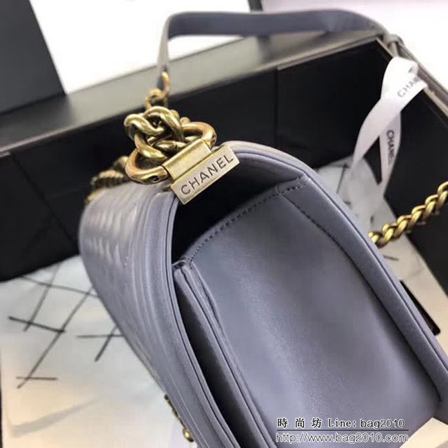 香奈兒CHANEL A67086菱格原版羊皮單肩斜挎鏈條包 DSC2074